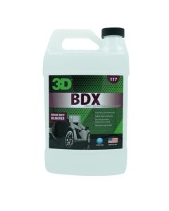 3D 117 BDX Iron and Brake Dust Remover 1 Gallon Jug for Paint and Wheels