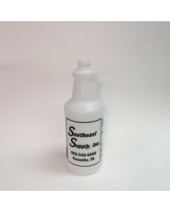 Chemical Resistant Spray Bottle Replacement 32 fl.oz. Imprinted with Dilution Ratios and Volume Measurements