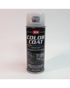 SEM 13003 Color Coat High Gloss Clear 12 oz. Can for Vinyl, Plastics, Carpet, and Velour