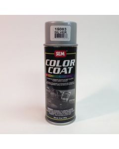 SEM 15083 Color Coat Silver 12 oz. Can for Vinyl, Plastics, Carpet, and Velour