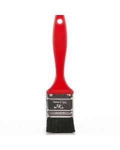 3/4 in. Wide Thick Nylon Bristle Red Handle Detail Brush for exterior emblems, seat pleats, dash area, and console cracks & crevices.