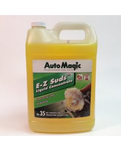 Auto Magic 35 E-Z Suds Liquid Concentrate Long Lasting Lather pH Balanced Soap 1 Gallon Jug