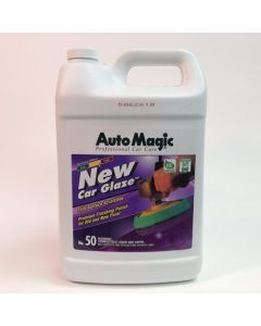 Auto Magic 50 New Car Glaze Premium Finishing Polish for Old and New Paint 1 Gallon Jug