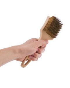 6-BP Brass Wire Tire Cleaning Brush 8.5 in. Long