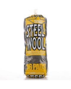 All star 74016 #0000 Super Fine Steel Wool Pad Pack (16 Count)