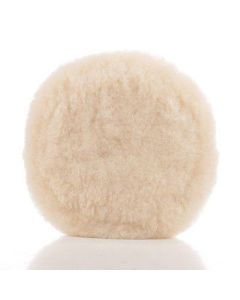 7510G 7.5 in. 100% Natural Wool Grip Pad 1.5 in. Pile High for Polishing/Finishing Cream