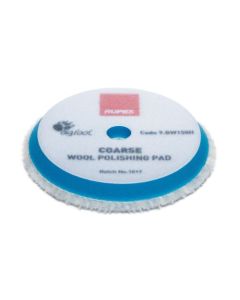 Rupes 9.BW150H D-A Coarse Blue Wool Cutting Pad 5.7 in. for Random Orbital and Gear-Driven Orbital Tools Single Count