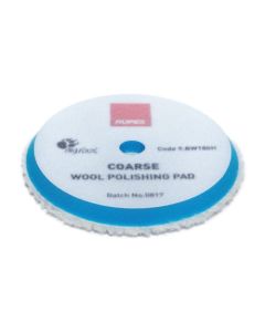 Rupes 9.BW180H D-A Coarse Blue Wool Cutting Pad 6.7 in. for Random Orbital and Gear-Driven Orbital Tools (Single Count)