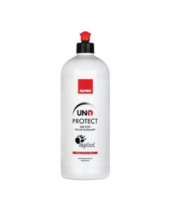Rupes 9.PROTECT1000 UNO Protect All-in-one polish and protectant 1 Quart Bottle for all tool movements including random orbital, gear driven, and rotary.
