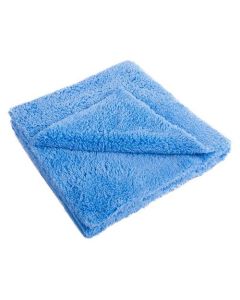 Coral Fleece Microfiber Towels for Coating and Polishing (12 Count) Blue