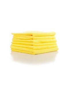 Yellow Economy Microfiber Towels (12 Count)