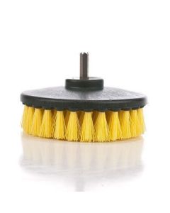 Round Yellow Drill Brush