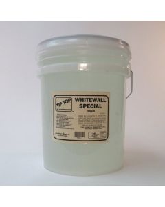 Tip Top T002-5 Whitewall Special 5 Gallon Bucket White Tire Cleaner