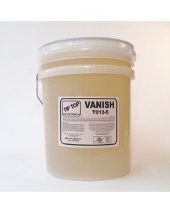 Tip Top T013-5 Vanish 5 Gallon Bucket Releases the Magnetic Films on Cars. For Tunnel Washes.