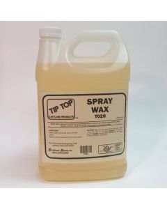 Tip Top T020 Spray Wax 1 Gallon Jug Add Shine and Beading Action. Great for Use as a Rinsing Agent in a Tunnel Car Wash