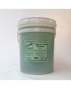 Tip Top T041-5 Tropical Lime Cleaner 5 Gallon Bucket Low Foaming Cleaner/Degreaser for Interior and Exterior Use