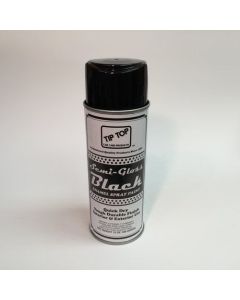 Tip Top T14-S Semi Gloss Black Enamel Spray Paint 12 oz. Can