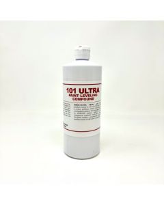 Tip Top T501-QT 101 Ultra Compound VOC 1 Quart Bottle with Flip Top Spout Lid Body Shop Safe Compound for Removing 1000 Grit Sand Scratches
