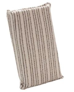 Terry Cloth Stripe Wax Pad 6.5 in x 4.25 in
